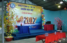 Lễ tổng kết 2016 của Công Ty Khuôn Máy Việt